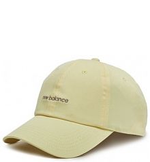 Czapka z daszkiem New Balance żółta damska 