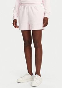 Szorty sportowe Tommy Hilfiger różowe 