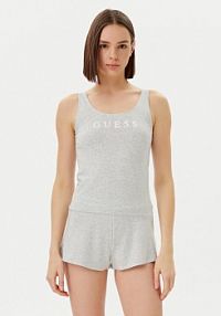 Piżama Guess szara damska 