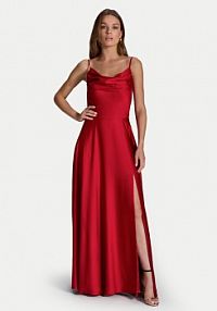 Sukienka wieczorowa Swing czerwona 