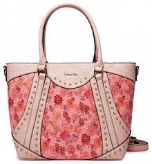 Torebka shopperka Laura Vita różowa 