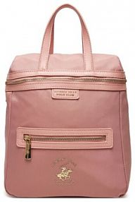 Plecak Beverly Hills Polo Club różowy damski 