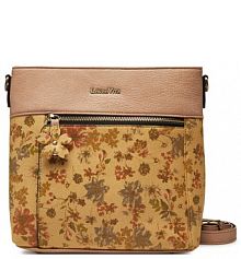 Torebka listonoszka Laura Vita brązowa Adra 02