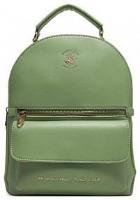 Plecak Beverly Hills Polo Club zielony damski 
