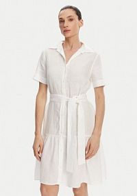 Sukienka Gant biała Koszulowa