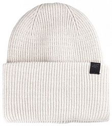 Czapka zimowa 4F beżowa damska 