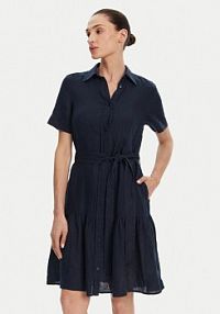Sukienka Gant granatowa Koszulowa