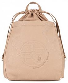 Plecak Beverly Hills Polo Club beżowy damski 