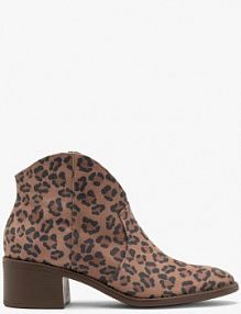 Botki typu kowbojki w panterkę triss Ryłko EAN 4WVA6 A IG9