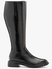 Klasyczne czarne kozaki z szeroką cholewką adele Ryłko damskie EAN U2XS8 L TC3