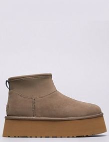 Trzewiki UGG brązowe damskie W Classic Mini Dipper
