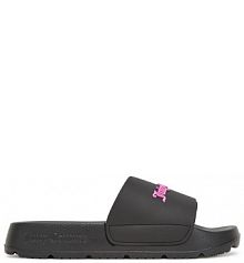 Klapki Juicy Couture czarne damskie