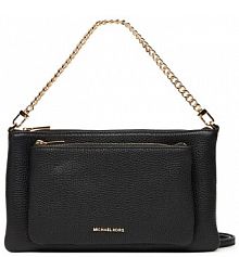 Torebka listonoszka MICHAEL Michael Kors czarna