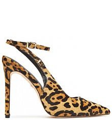 Sandały na obcasie Marciano Guess beżowe