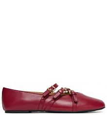 Baleriny MICHAEL Michael Kors bordowy