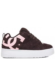 Sneakersy DC Shoes brązowe damskie