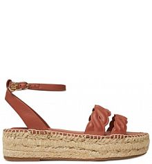 Espadryle Tommy Hilfiger brązowe damskie