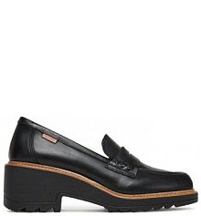 Półbuty na obcasie Pikolinos czarne