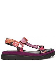 Sandały na obcasie Tamaris różowe