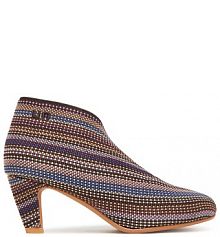 Botki na obcasie United Nude brązowe