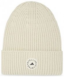 Czapka zimowa adidas by Stella McCartney beżowa damska