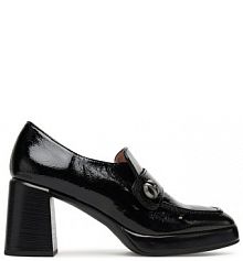 Półbuty na obcasie Hispanitas czarne