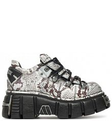 Sneakersy NEW ROCK beżowe damskie