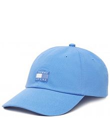 Czapka z daszkiem Tommy Jeans niebieska damska