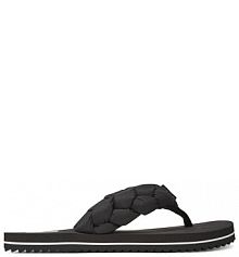 Japonki Tommy Jeans czarne damskie