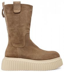 Botki AGL brązowe damskie