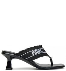 Japonki KARL LAGERFELD czarne damskie