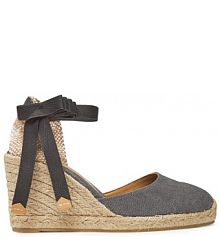 Espadryle Castañer szare damskie