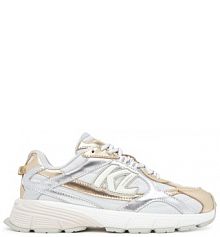 Sneakersy KARL LAGERFELD srebrne damskie