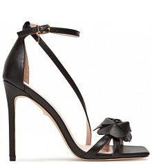 Sandały na obcasie Marciano Guess czarne