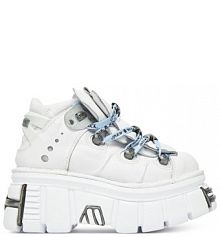 Sneakersy NEW ROCK białe damskie