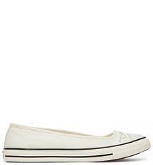 Baleriny Converse beżowe