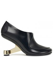 Półbuty na obcasie United Nude czarne