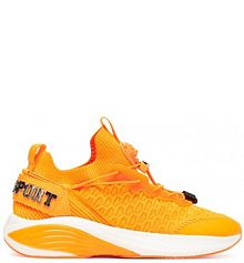 Sneakersy Plein Sport pomarańczowe damskie