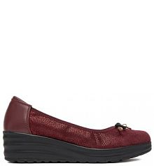 Baleriny Go Soft bordowy