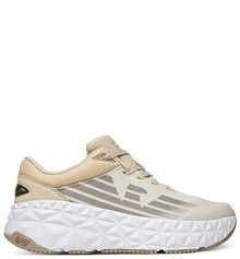 Sneakersy EA7 Emporio Armani beżowe damskie