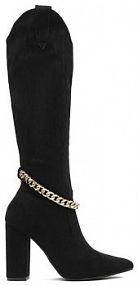 Klapki eleganckie DeeZee czarne