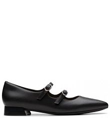 Półbuty Clarks czarne damskie