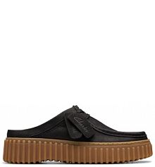 Klapki Clarks czarne damskie