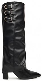 Klapki eleganckie Guess czarne