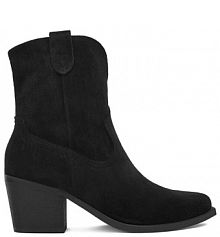 Botki na obcasie DeeZee czarne