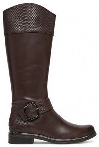 Kozaki Caprice brązowe damskie