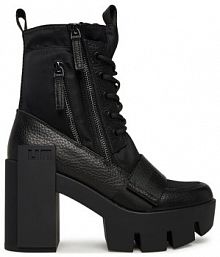 Botki na obcasie United Nude czarne