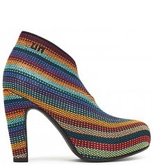 Botki na obcasie United Nude kolorowe