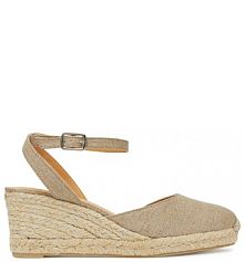 Espadryle Castañer szare damskie