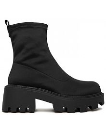 Botki na obcasie DeeZee czarne